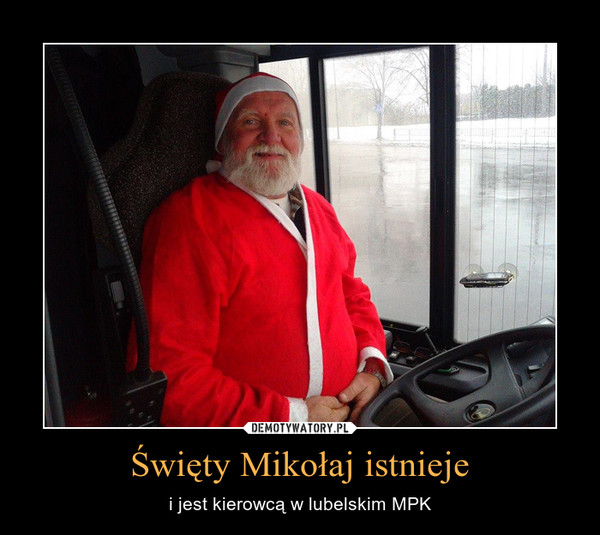 Święty Mikołaj istnieje – i jest kierowcą w lubelskim MPK 