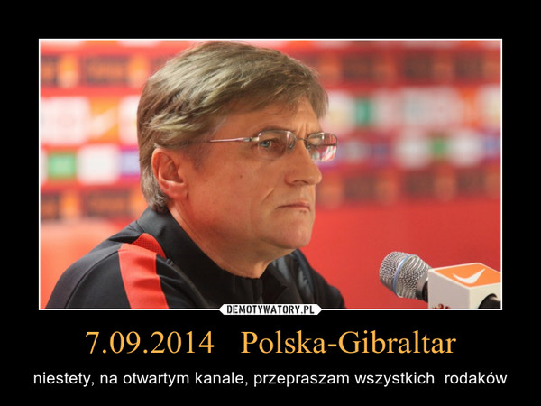7.09.2014   Polska-Gibraltar