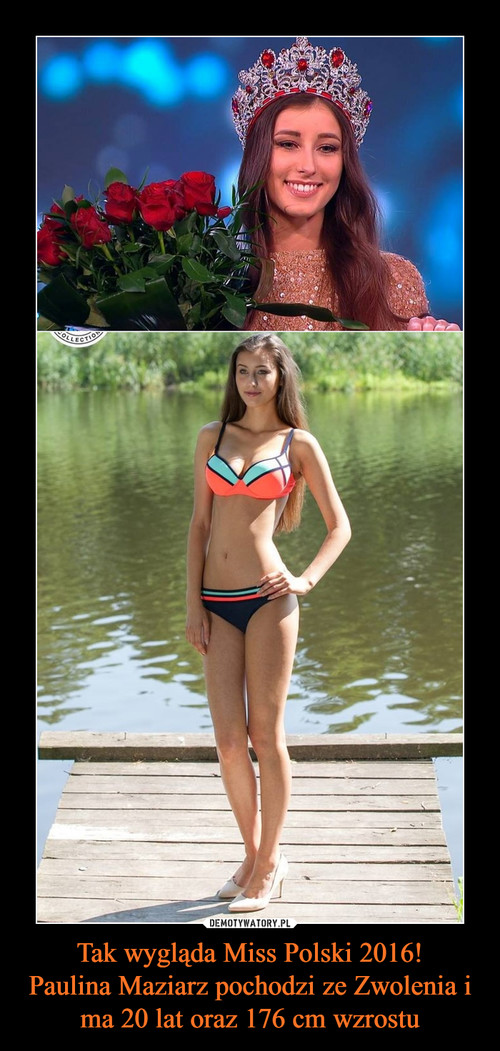 Tak wygląda Miss Polski 2016!
Paulina Maziarz pochodzi ze Zwolenia i ma 20 lat oraz 176 cm wzrostu