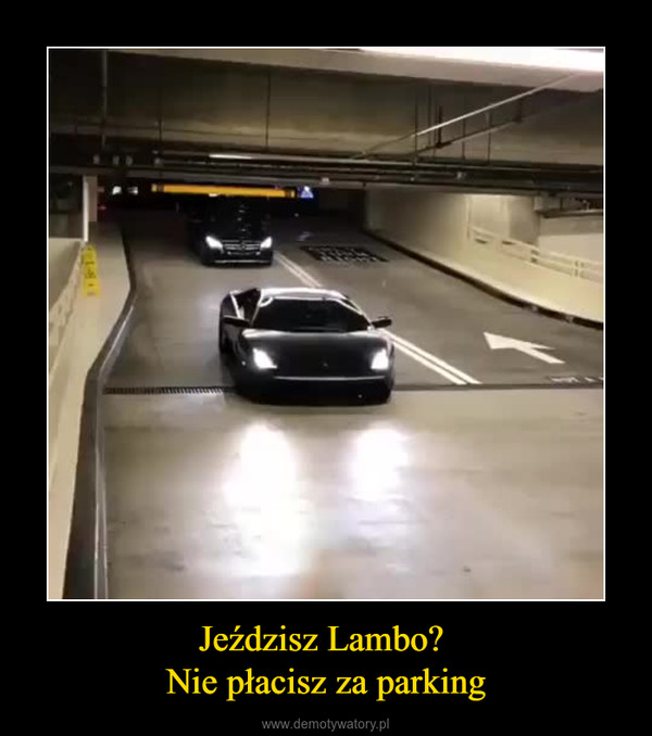 Jeździsz Lambo? Nie płacisz za parking –  