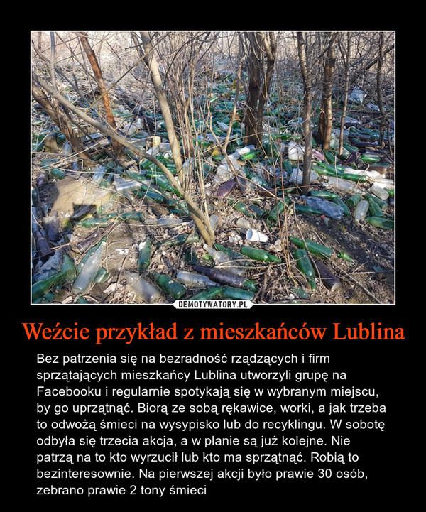 Weźcie przykład z mieszkańców Lublina