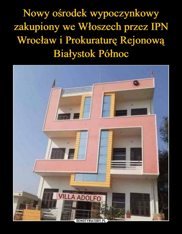 Nowy ośrodek wypoczynkowy zakupiony we Włoszech przez IPN Wrocław i Prokuraturę Rejonową Białystok Północ