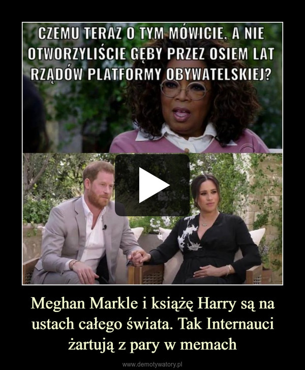 Meghan Markle i książę Harry są na ustach całego świata. Tak Internauci żartują z pary w memach –  