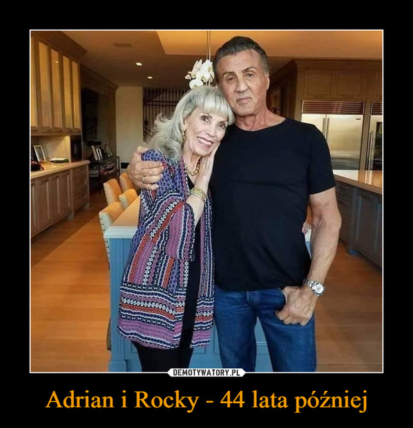 Adrian i Rocky - 44 lata później –  
