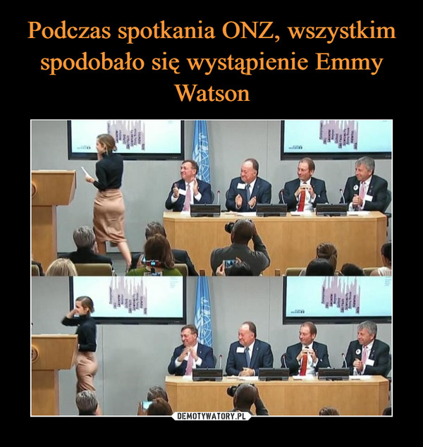 Podczas spotkania ONZ, wszystkim spodobało się wystąpienie Emmy Watson