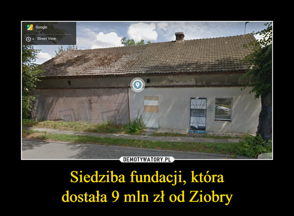 Siedziba fundacji, któradostała 9 mln zł od Ziobry –  