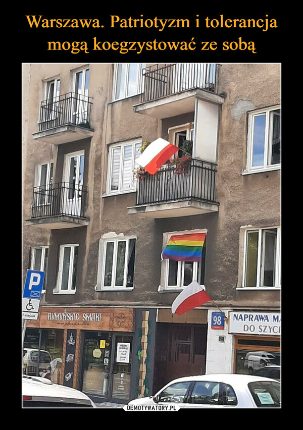 Warszawa. Patriotyzm i tolerancja mogą koegzystować ze sobą