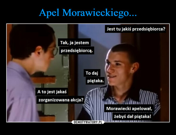 Apel Morawieckiego...