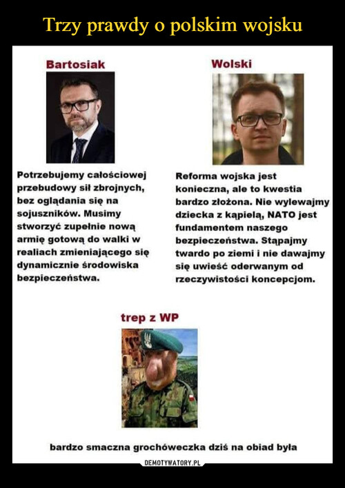 Trzy prawdy o polskim wojsku