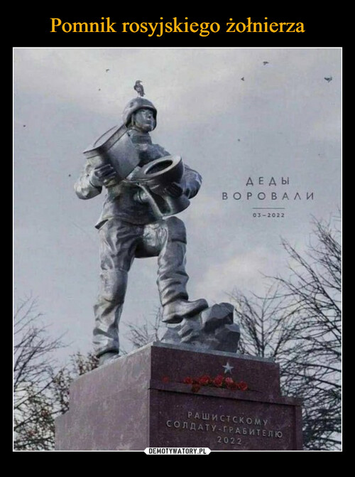 Pomnik rosyjskiego żołnierza