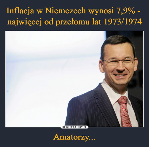 Inflacja w Niemczech wynosi 7,9% -  najwięcej od przełomu lat 1973/1974 Amatorzy...