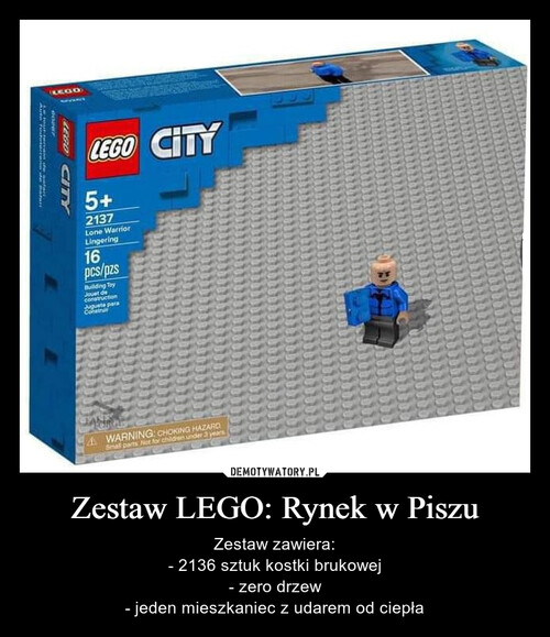 Zestaw LEGO: Rynek w Piszu