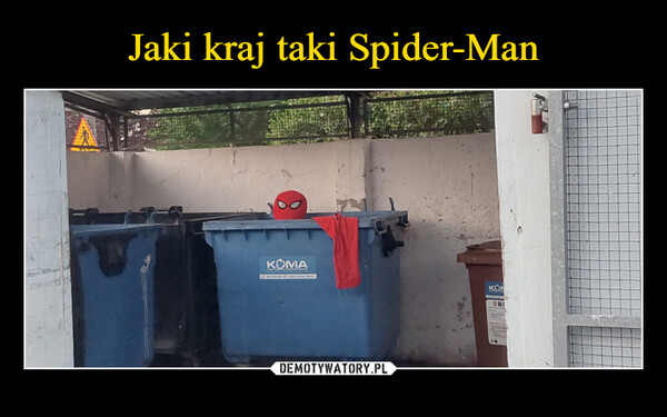 Jaki kraj taki Spider-Man