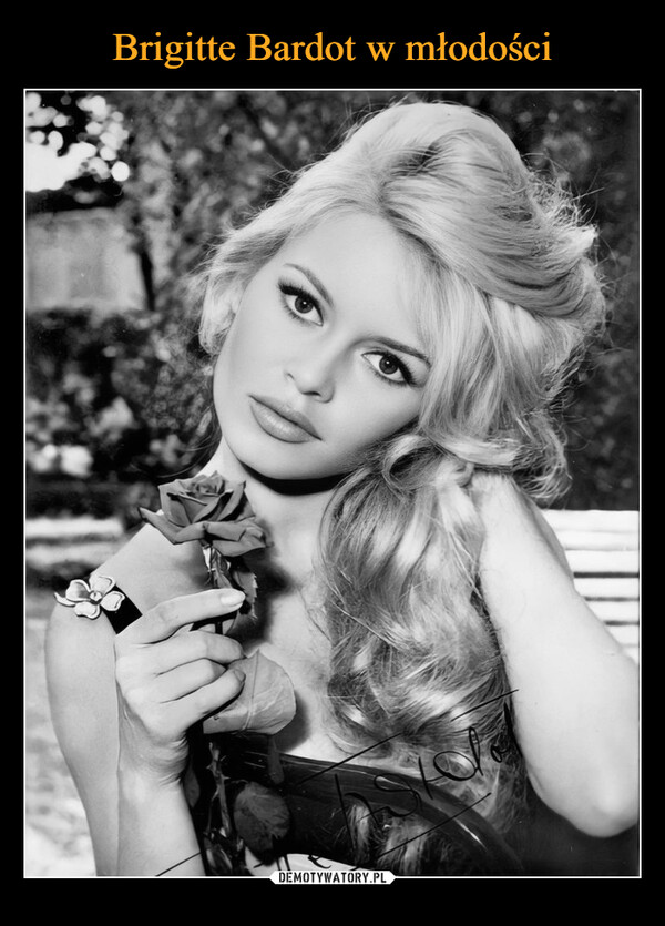 Brigitte Bardot w młodości