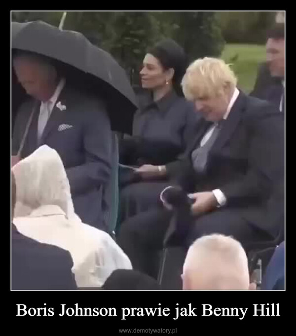 Boris Johnson prawie jak Benny Hill –  כלO®THATLOOKS_YUMStatic he Bany Hill She