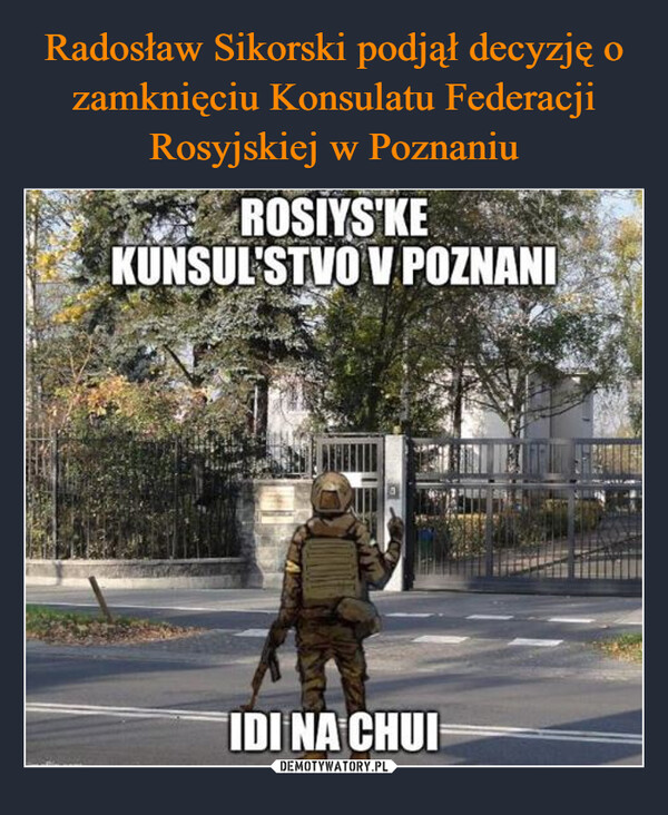  –  ROSIYS'KEKUNSUL'STVO V POZNANIIDI NA CHUI