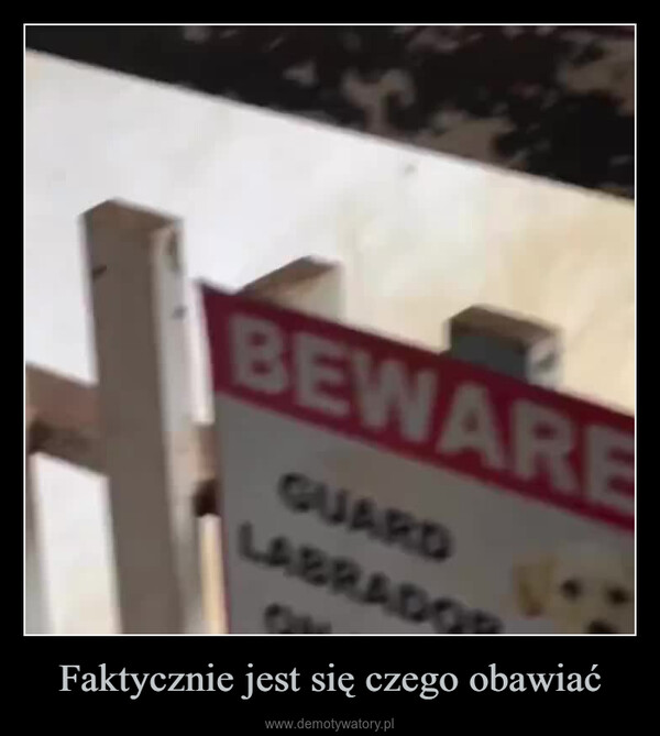 Faktycznie jest się czego obawiać –  70.0